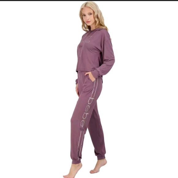 New bebe 2 pices hoodie and pants  price is for one set only - Picture 3 of 7